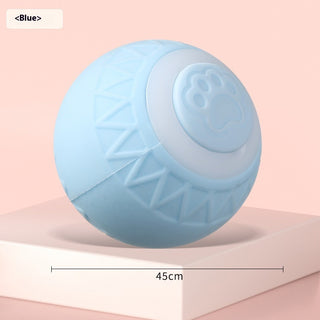Automatic Moving Bouncing Rolling Ball Smart Cat Toy Ball Self-Moving Kitten Toy For Indoor Cat Kitten