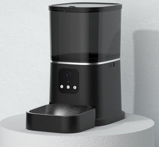 Pet Automatic Feeder Large Capacity Smart Voice Recorder APP Control Timer Feeding Cat Dog Food Dispenser With WiFi Pet Bo
